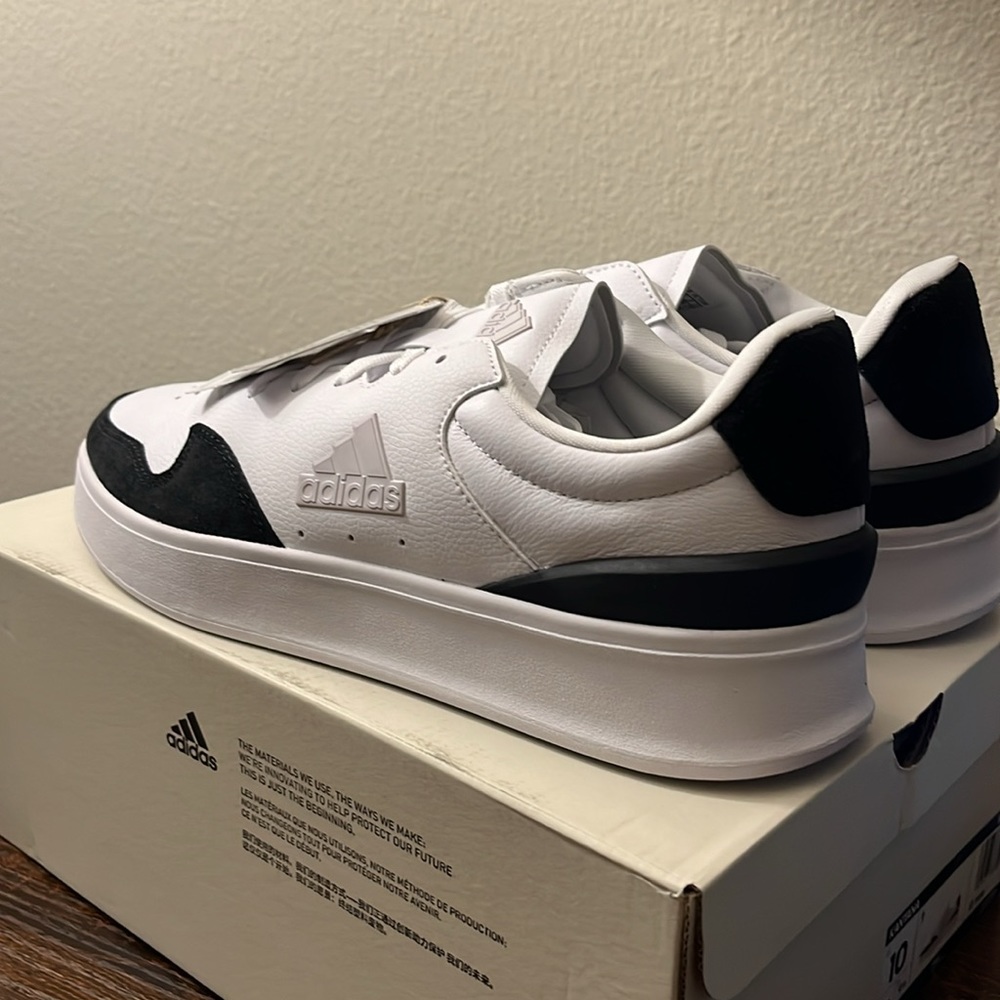 NWT Adidas Men's Kantana Shoes - Black/White/Grey - Various Sizes - IG9818 - Picture 5 of 10